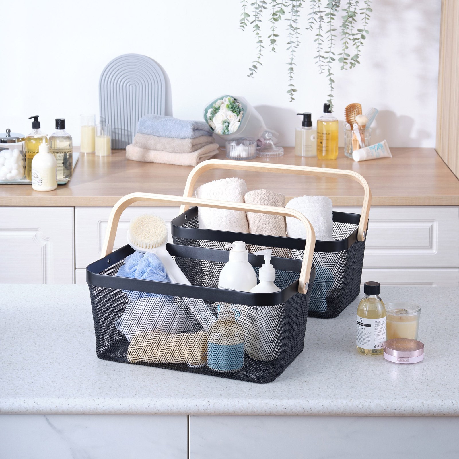 Edifice Mesh Storage Baskets With Handles, 2-Pack — As Low as $9.97 (Was $18.99)