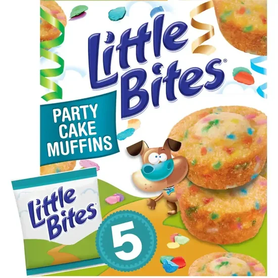 Entennmann's Little Bites Party Cake Mini Muffins