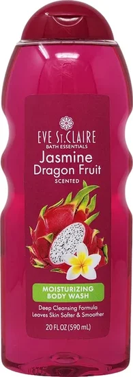 Eve St. Claire Jasmine Dragon Fruit Scented Body Wash, 20 Oz