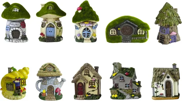 Fairy Garden Miniature Houses, Assorted Houses, 1-ct.