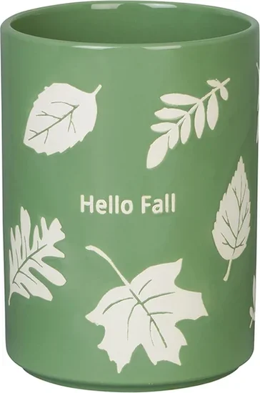 Fall Harvest Utensil Organizer Crock