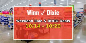 Winn-Dixie Weekend Sale & BOGO Deals: 10/14 - 10/20