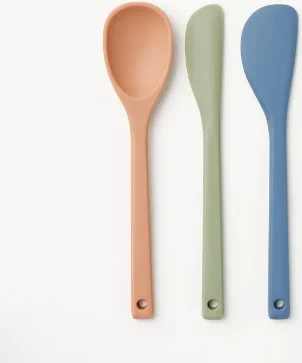 Figmint 3-Pack Silicone Mini Spatula Set
