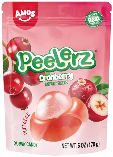 Amos® Peelerz Cranberry
