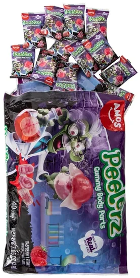 Amos® Peelerz® Gummy Body Parts 7.05oz