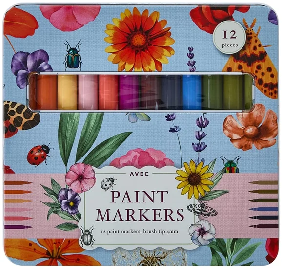 Avec Paint Markers 12-Pack