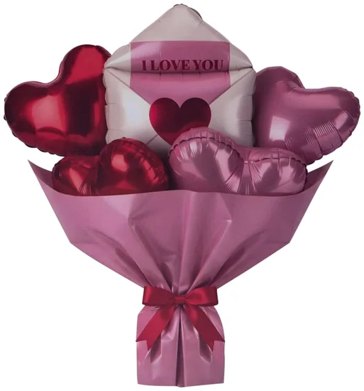 Avec Party Foil Balloon Love Note Bouquet Set