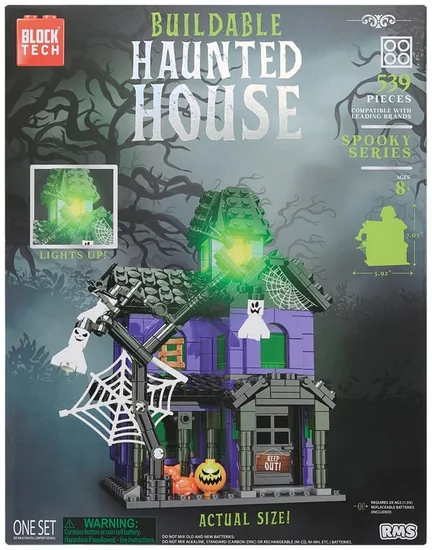 Block Tech® Buildable Haunted House