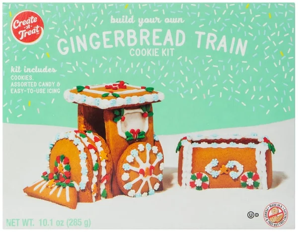 Build Your Own Gingerbread Train Kit