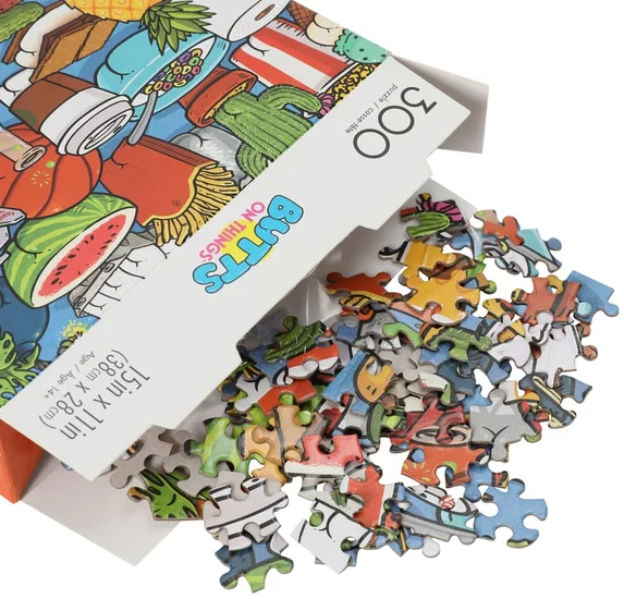 Butts On Things Food Themed Puzzle 300-Pieces