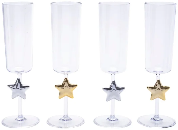 Champagne Flutes 4-Pack