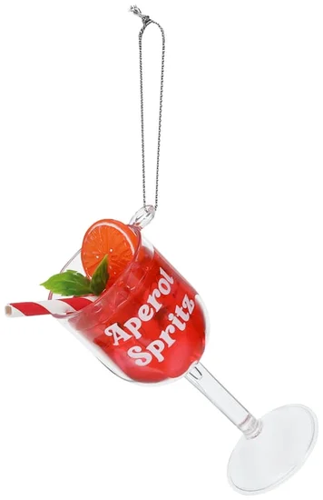 Christmas Aperol Spritz Décor Ornament