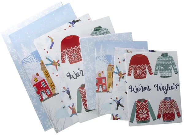 Christmas Assorted Shirt Size Gift Boxes 8-Count - Classic