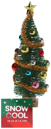 Christmas Brush Tree Décor