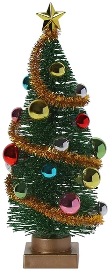 Christmas Brush Tree Décor
