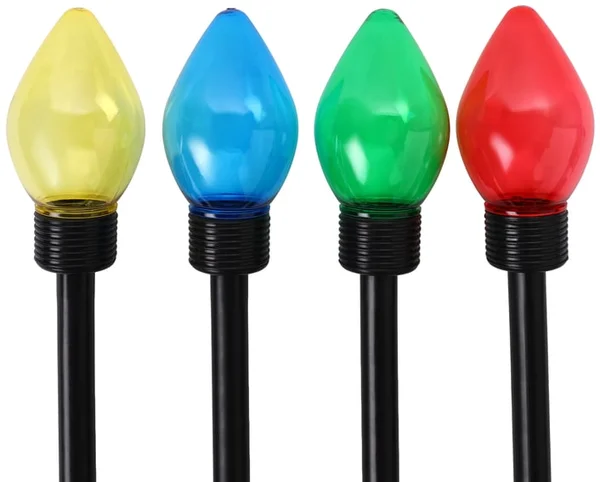 Christmas Bulb Stakes 4-Pack
