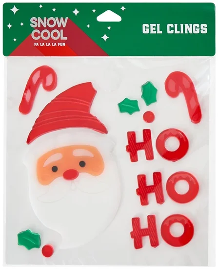 Christmas Gel Clings Set