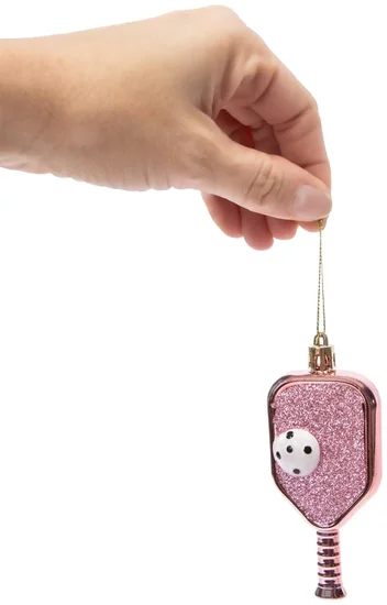 Christmas Pickleball Tree Ornament