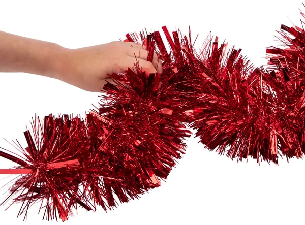 Christmas Tinsel Garland 9ft.