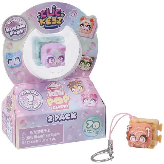 Clickeez™ Bubble Pops Figure 2-Pack (Styles May Vary)