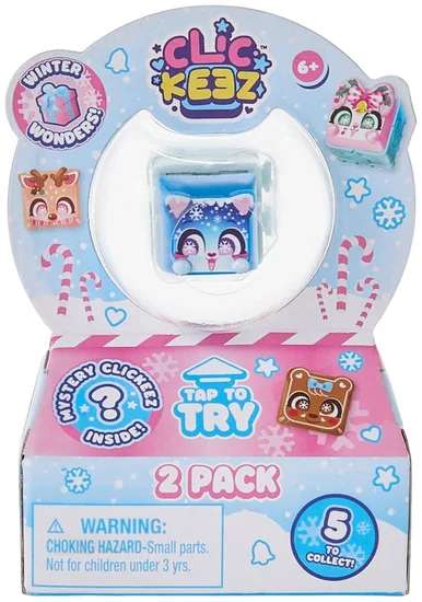 CliKeez™ Winter Wonders Mystery Clicker 2-Pack