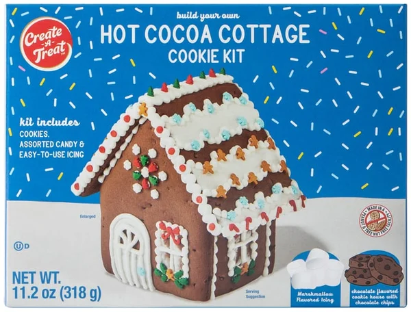 Create-A-Treat™ Build Your Own Hot Cocoa Cottage Cookie Kit