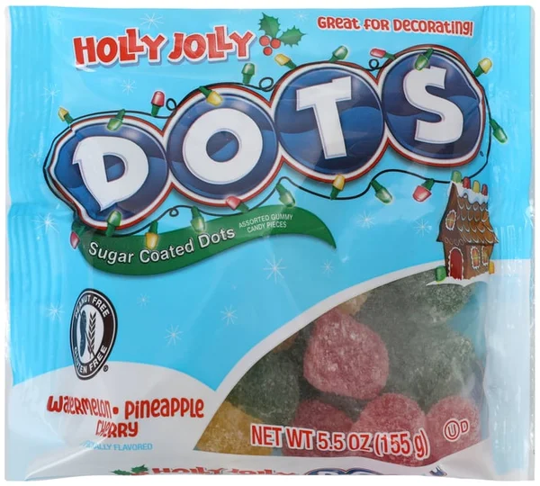 Dots® Holy Joly Sugar Coated Gumdrops Candy, 5.5oz