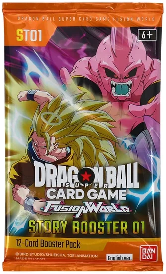 Dragon Ball Super Card Game Fusion World Story Booster 12-Pack (Styles May Vary)