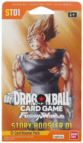Dragon Ball Super Card Game Fusion World Story Booster 12-Pack (Styles May Vary)