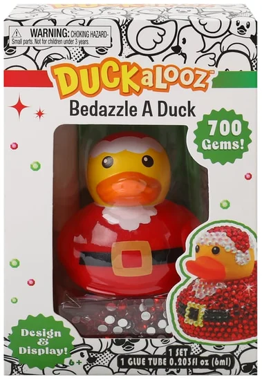 Duckalooz™ Bedazzle A Duck Santa Craft Kit