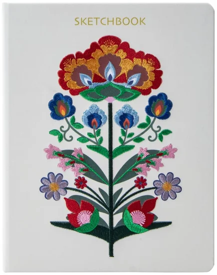 Embroidered Sketchbook