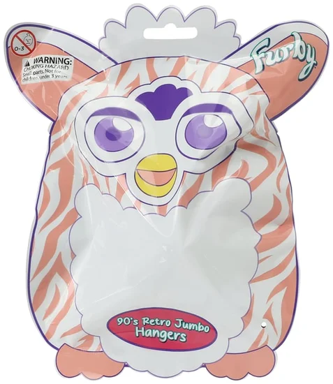 Furby™ 90's Retro Jumbo Hangers (Styles May Vary)