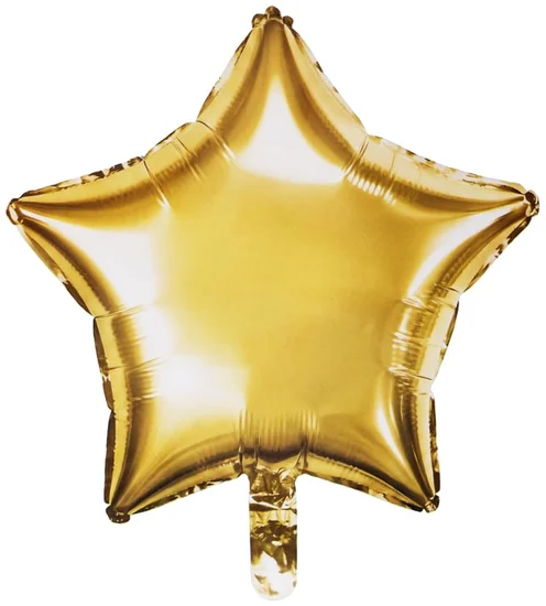 Gold Star Balloon