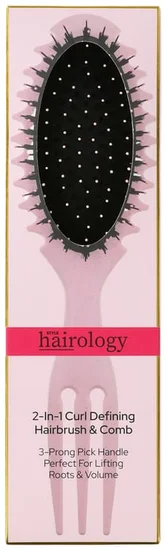 Hairology™ 2-In-1 Curl Defining Hairbrush & Comb