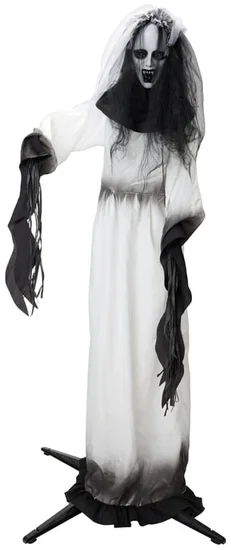 Halloween Animatronic Bride 5.7ft.