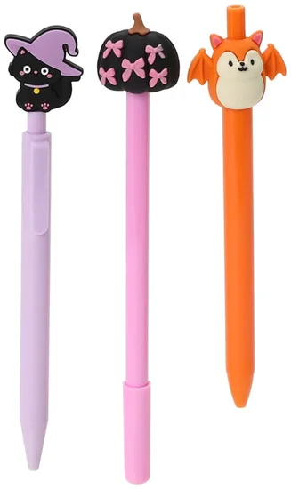 Halloween Pens Coffin Box 3-Pack