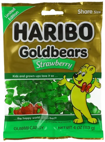 Haribo® Strawberry Goldbears® Gummi Candy 4oz