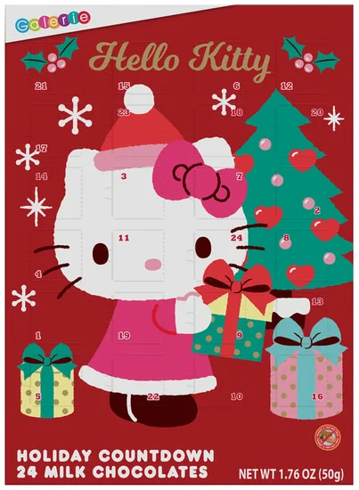 Hello Kitty® Milk Chocolate Holiday Countdown Calendar (Styles May Vary)