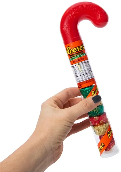 Holiday Reese's® Miniatures Candy-Filled Candy Cane