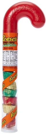 Holiday Reese's® Miniatures Candy-Filled Candy Cane
