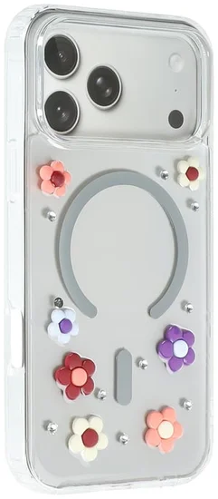 iPhone 18/17 Pro Floral MagSafe® Compatible Case