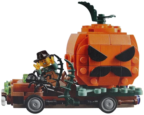 LEGO Jack-O’-Lantern Pickup Truck