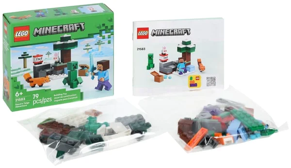 LEGO® Minecraft Steve's Taiga Adventure