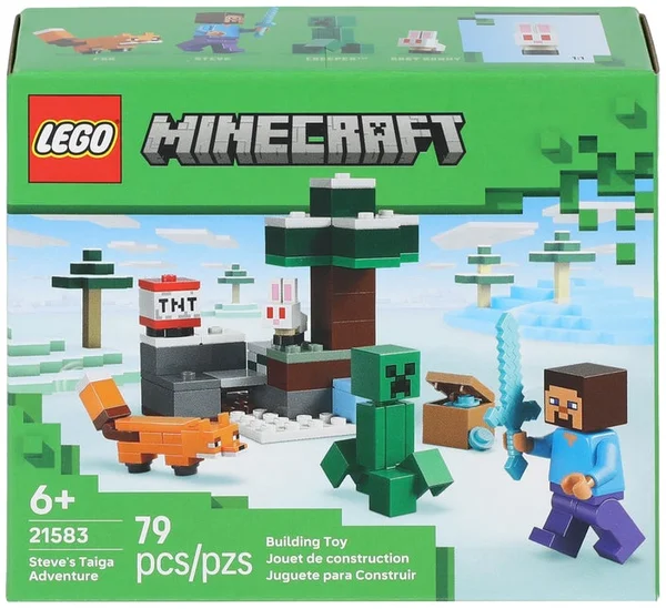 LEGO® Minecraft Steve's Taiga Adventure