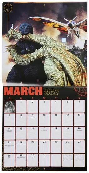 Licensed 16-Month 2027 Calendar