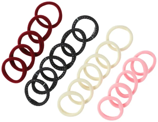 Lycra Hair Ties 22-Pack