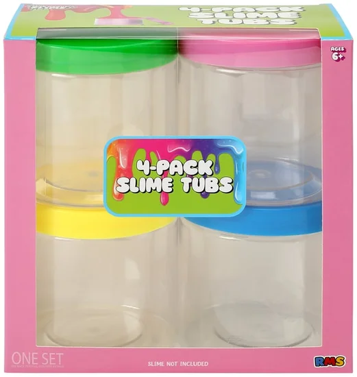 Mad About Slime Slime Tubs 4-Pack
