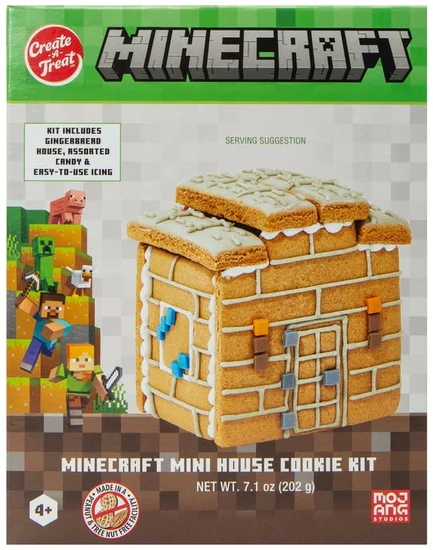 Minecraft Mini House Cookie Kit