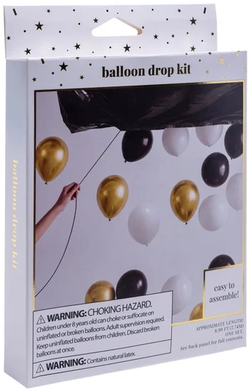 New Year Balloon Drop Kit