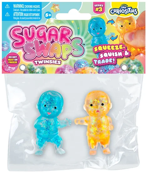 ORB Curiosities™ Sugar Swaps Twinsies Series 3 Squishy Figures